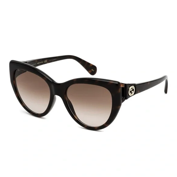 NWT Gucci Havana Brown Sunglasses - Picture 7 of 9